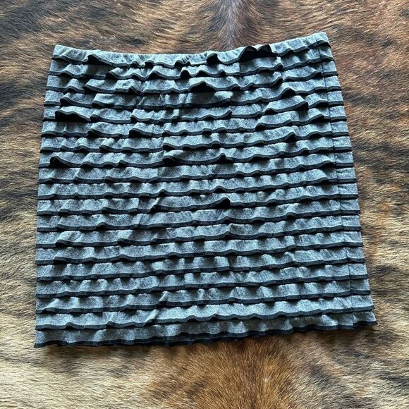 Max Studio Y2K Ruffle Tiered Mini Skirt - Picture 1 of 6